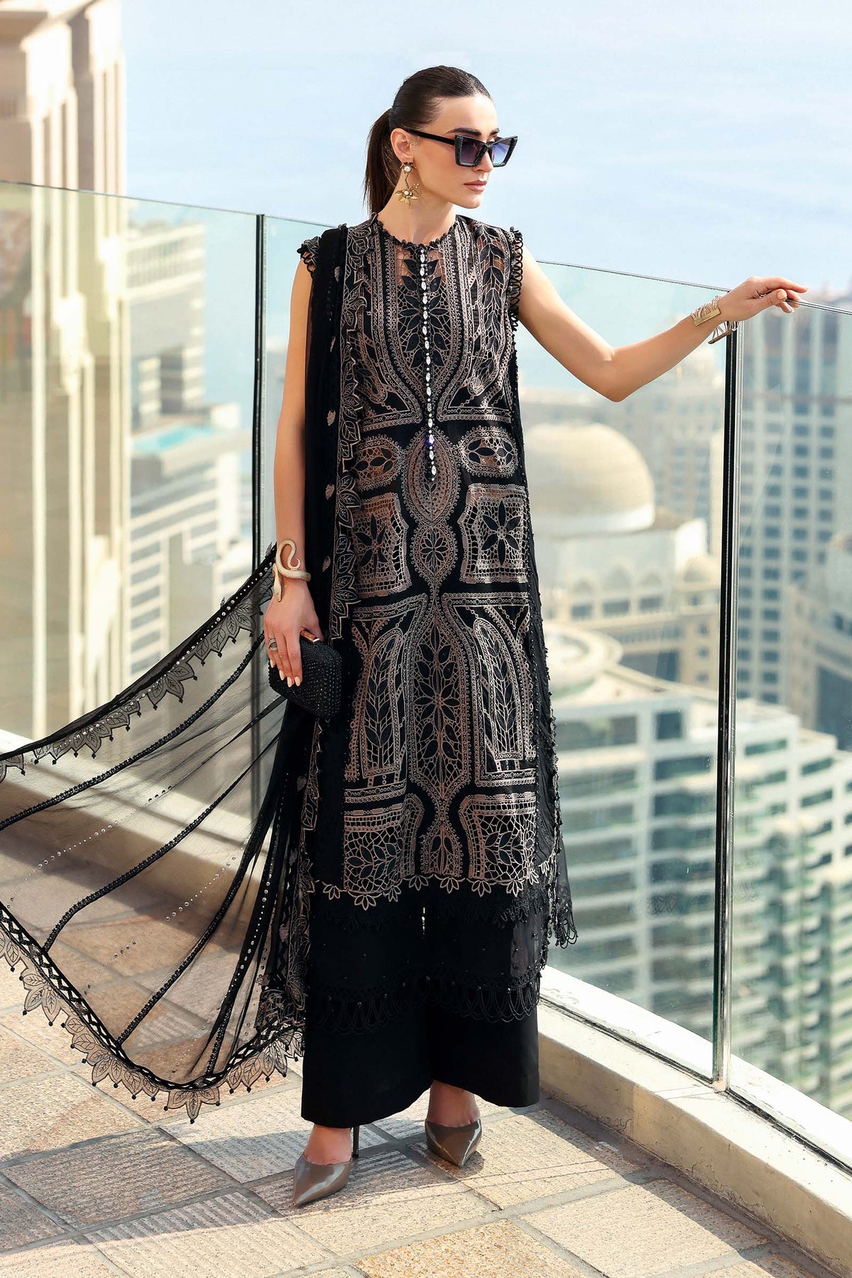 Embroidered Lawn Suit