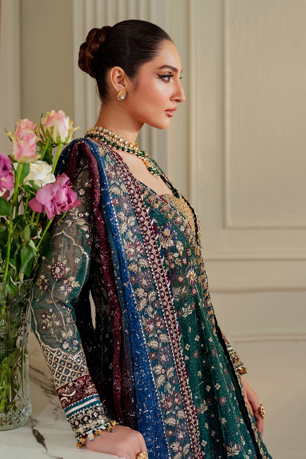 EMBROIDERED NET CH13-03