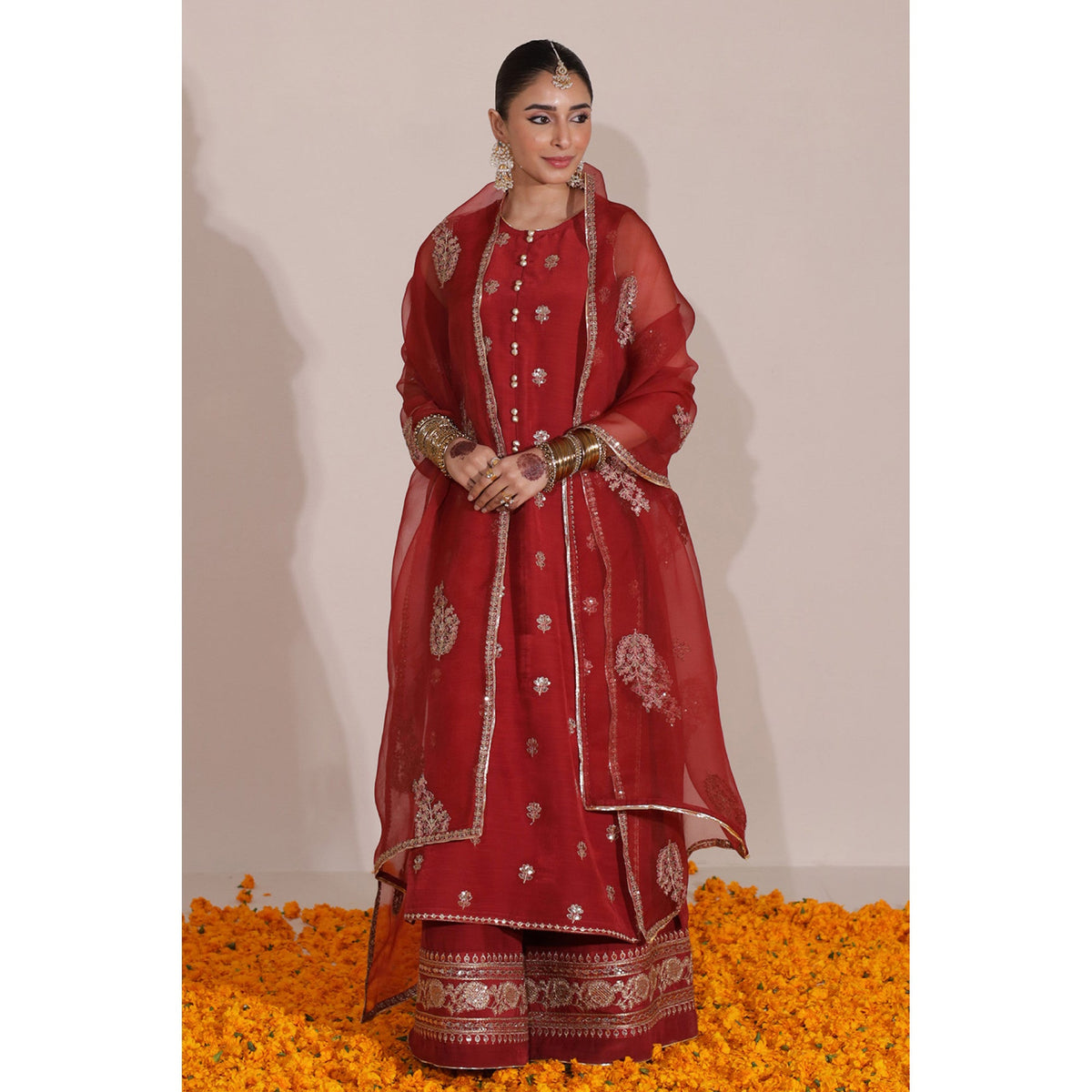 Reddish Rust Outfit | Champa' 24 | DYOT