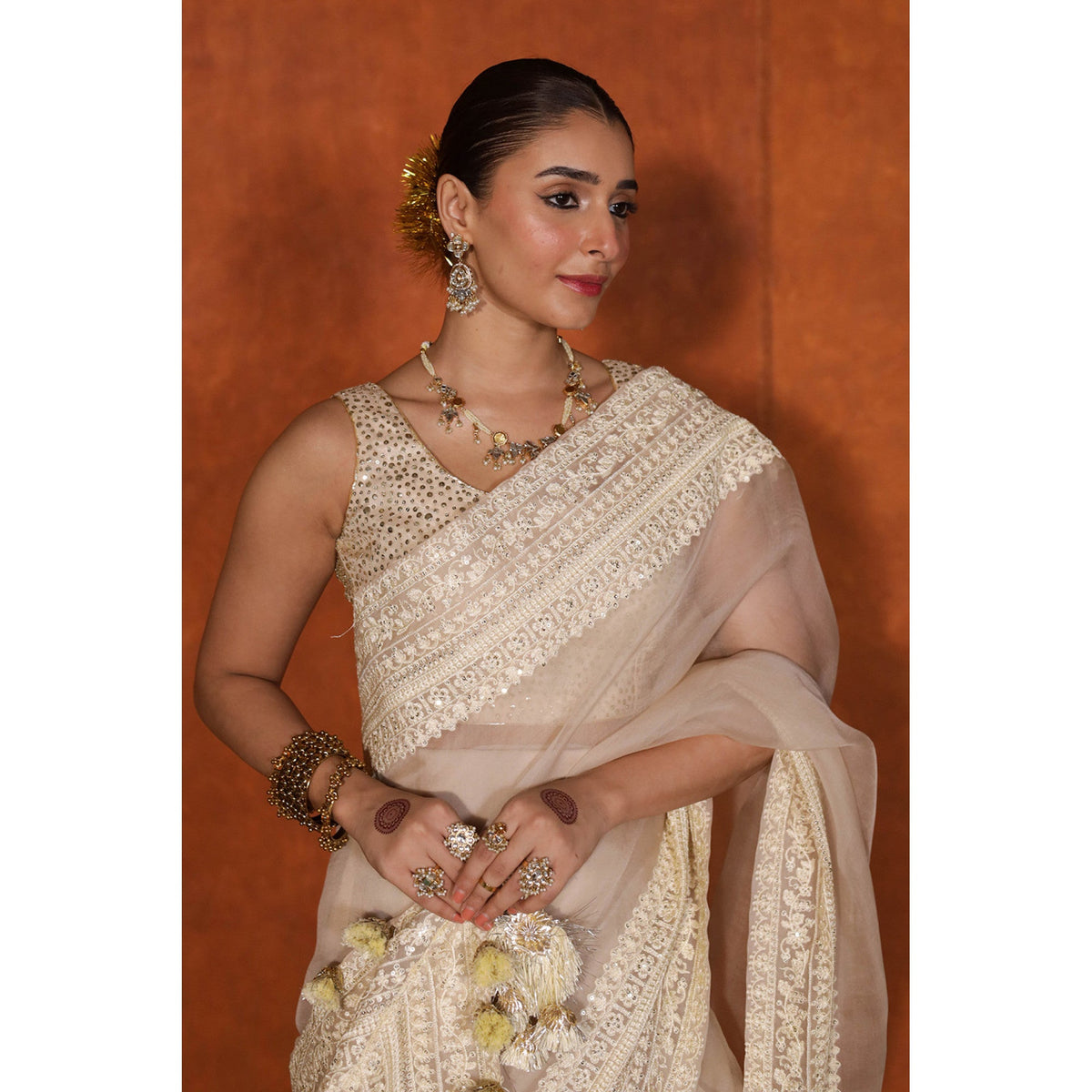 IVORY SAREE | ZEENAT '24 | DYOT