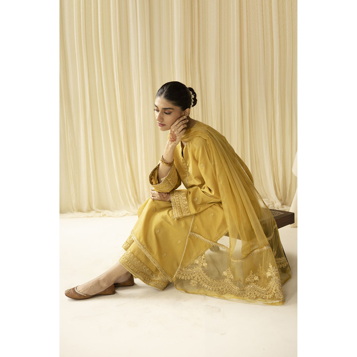 MUSTARD OUTFIT | EID' 23 | DYOT