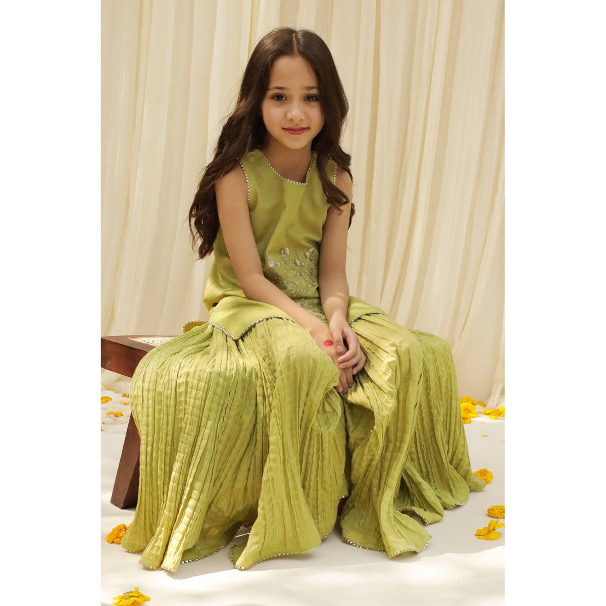 GREEN OUTFIT | CHOTI EID '23 | DYOT | KIDS WEAR