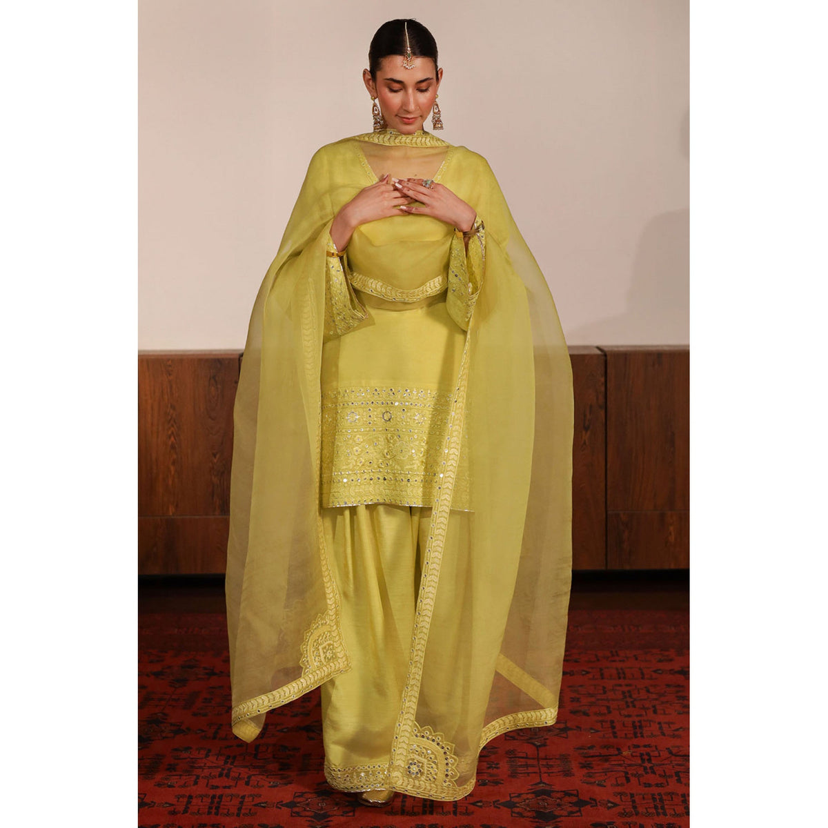 PEAR GREEN OUTFIT | DYOT | Eid Festive' 25
