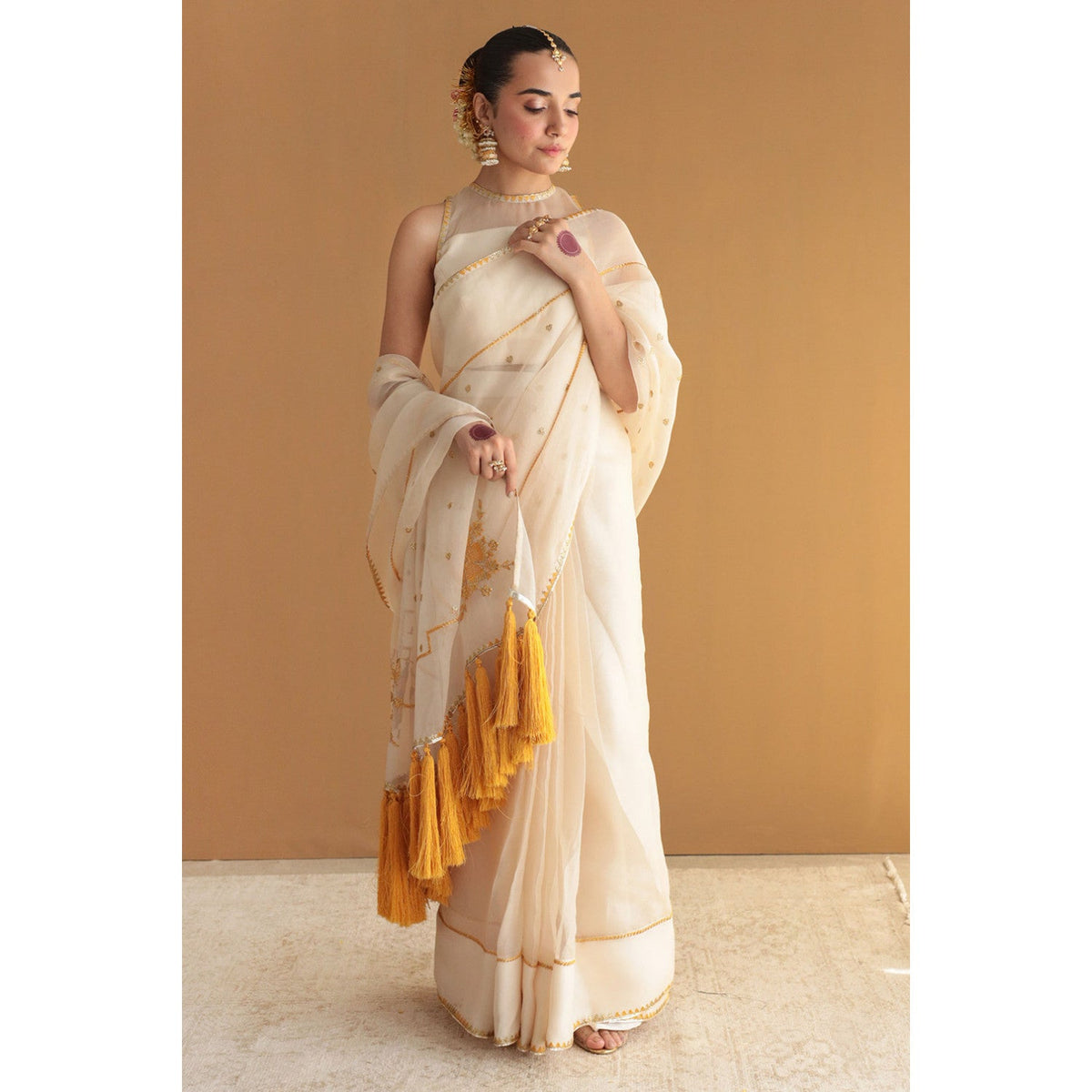 Ivory Saree | Eid‘26 | DYOT