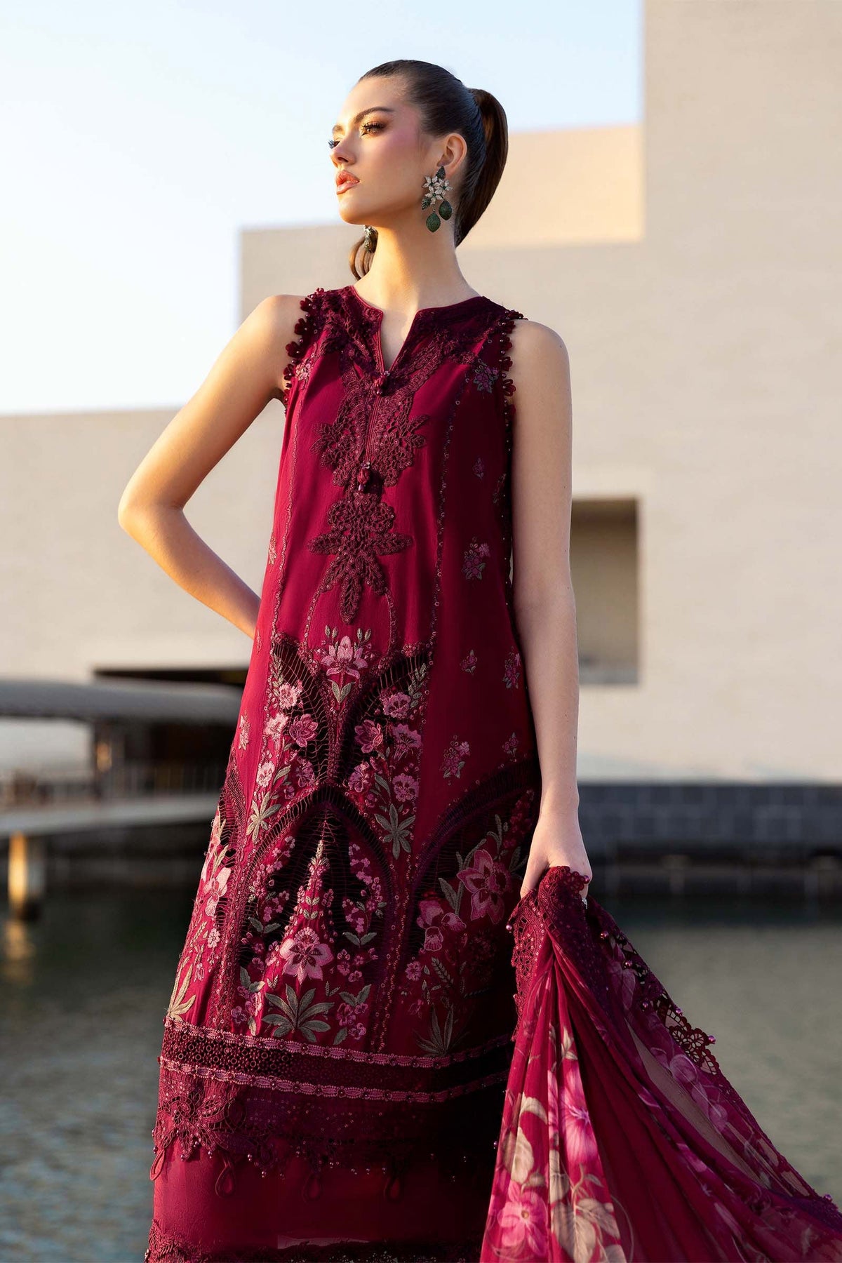 Embroidered Lawn Suit