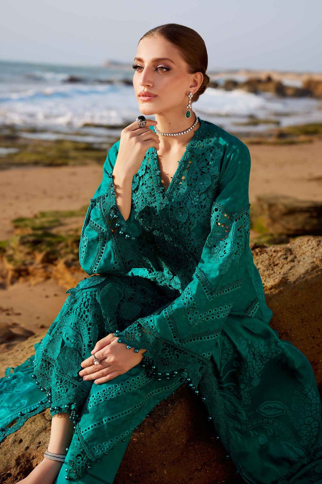 3 Piece Embroidered Lawn Suit | EID LAWN-25-05