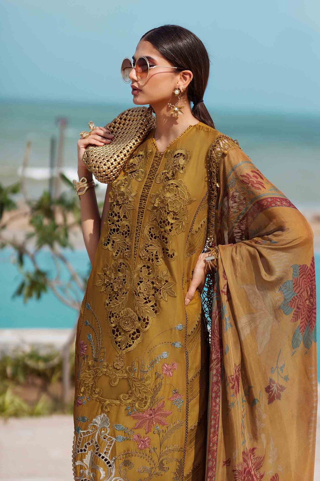 3 Piece Embroidered Lawn Suit | EID LAWN-25-06