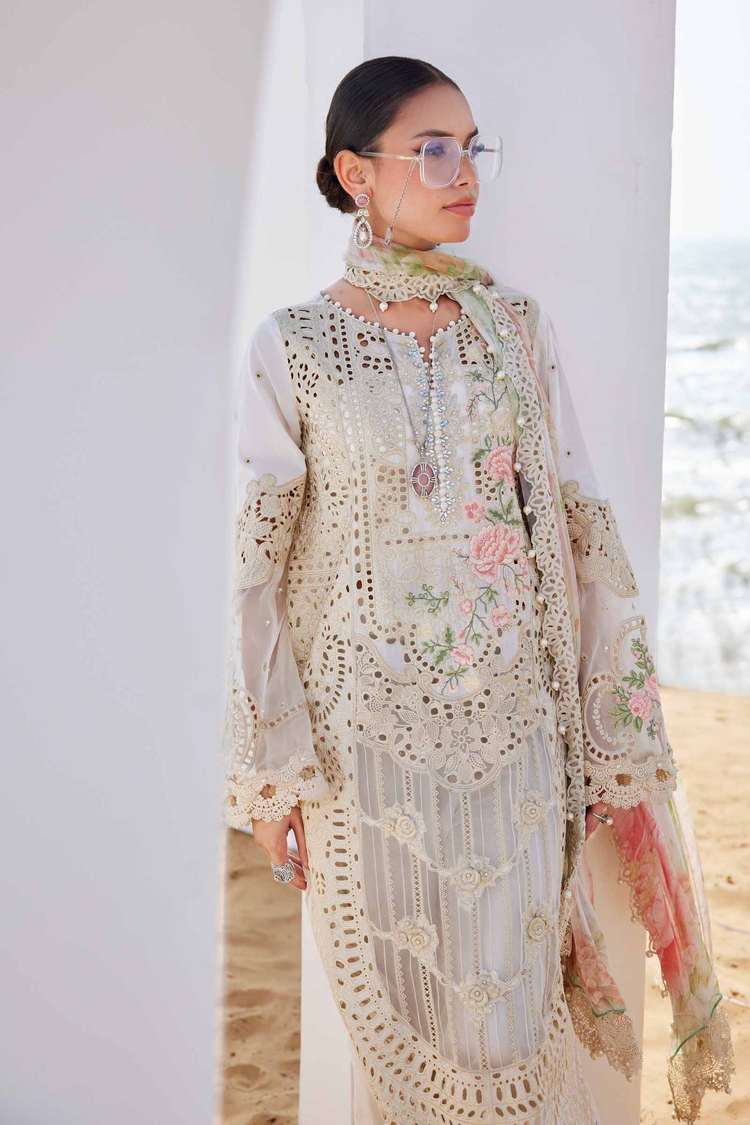 3 Piece Embroidered Lawn Suit | EID LAWN-25-07