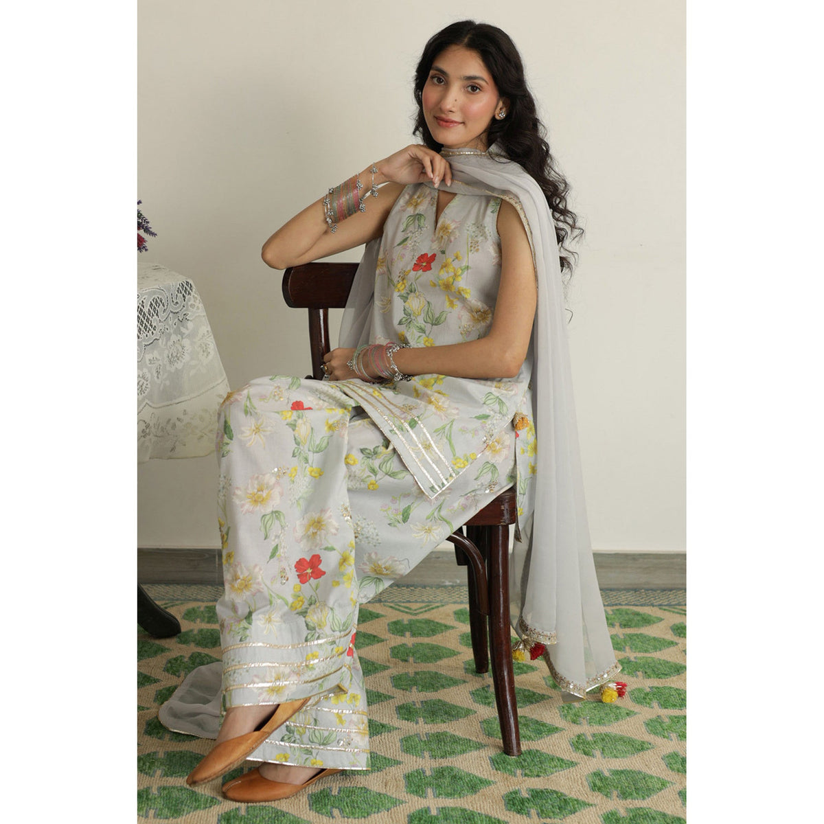 Aqua Printed Outfit | Summer' 26 | DYOT