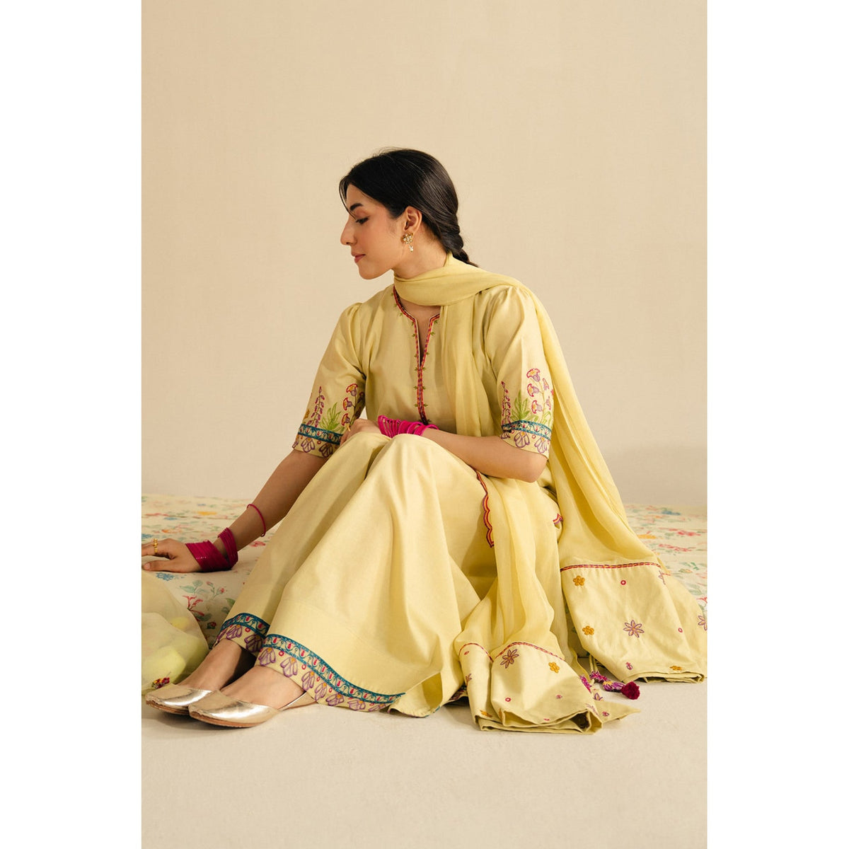 LIME GREEN OUTFIT | DYOT | Monsoon' 25