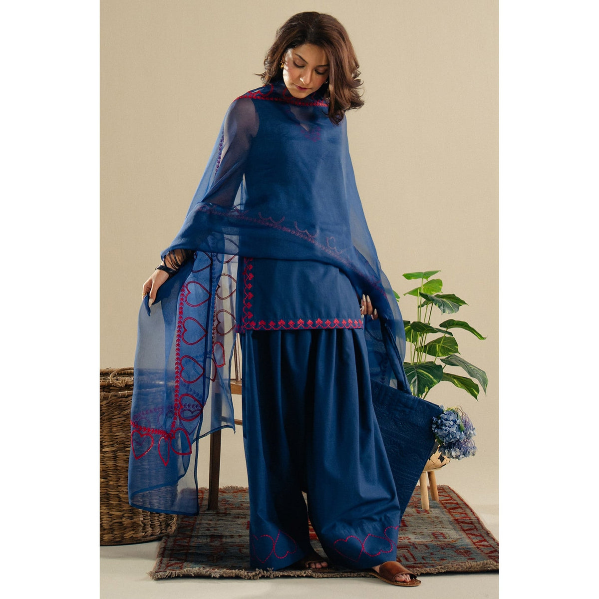 COBALT BLUE OUTFIT | DYOT | Monsoon' 25