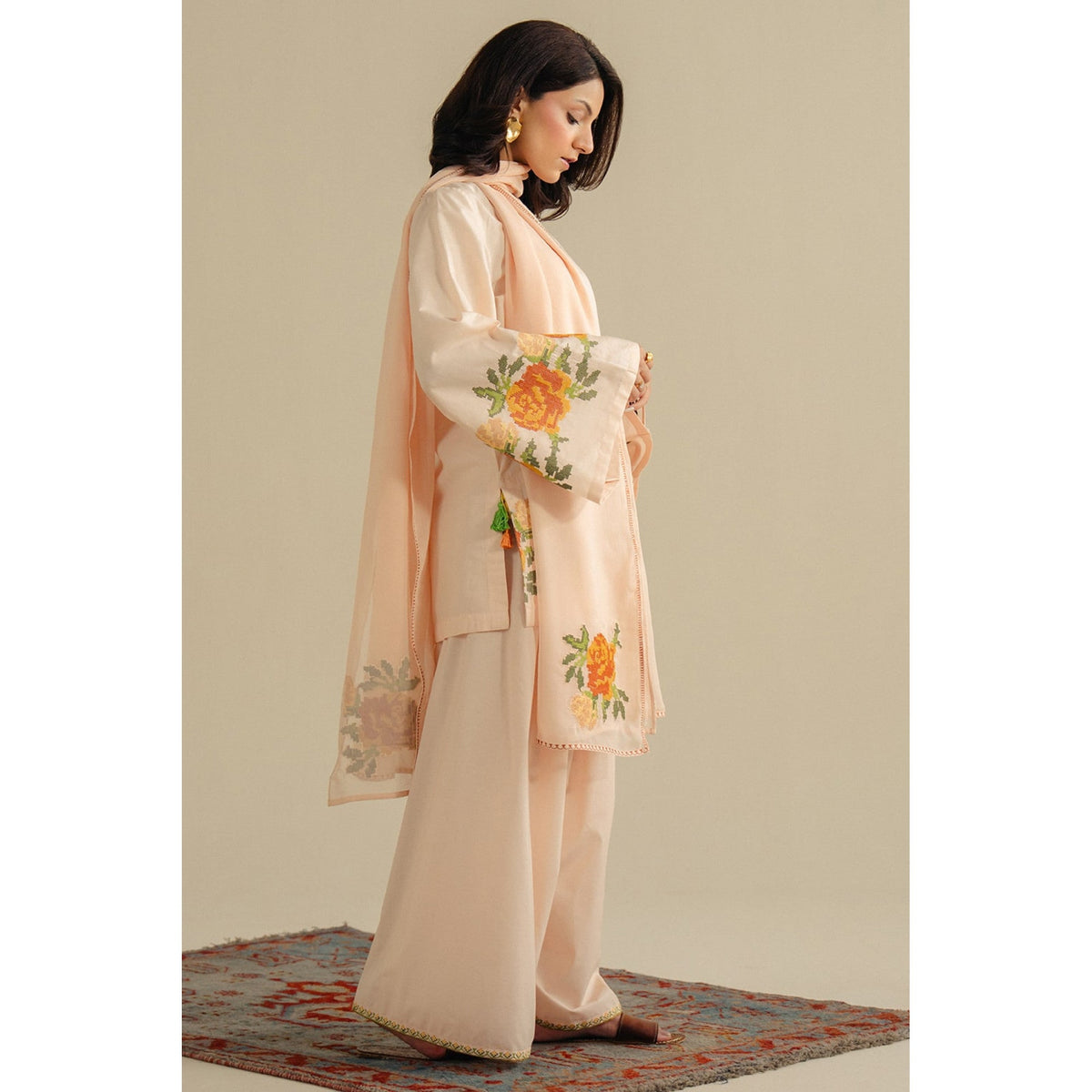 PEACH OUTFIT | DYOT | Monsoon' 25