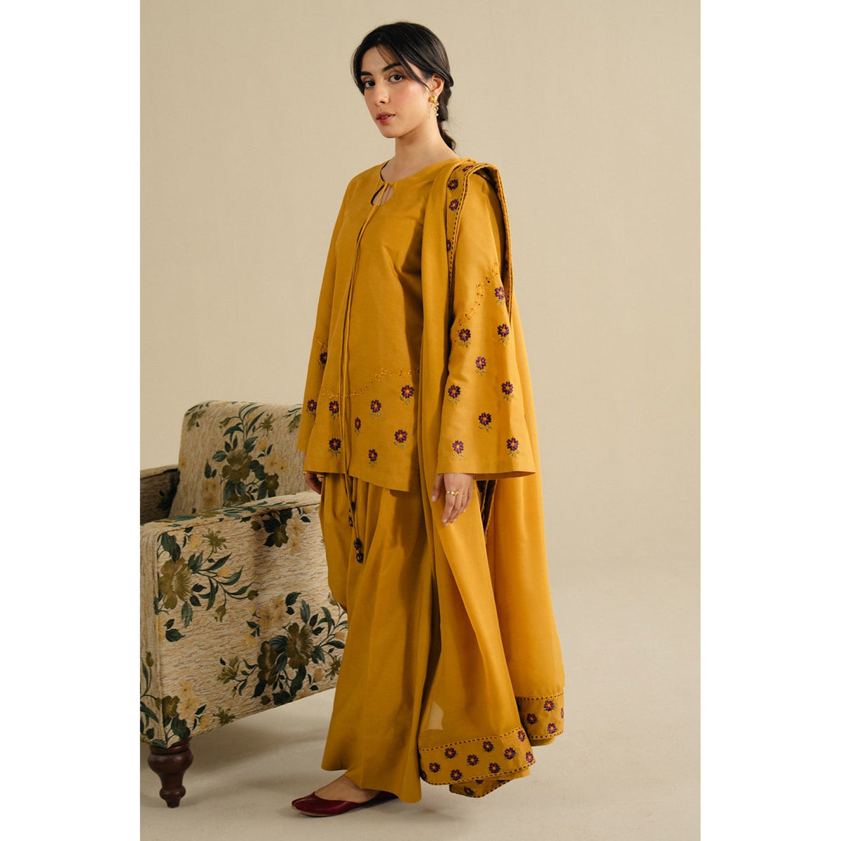 MUSTARD OUTFIT | DYOT | Monsoon' 25