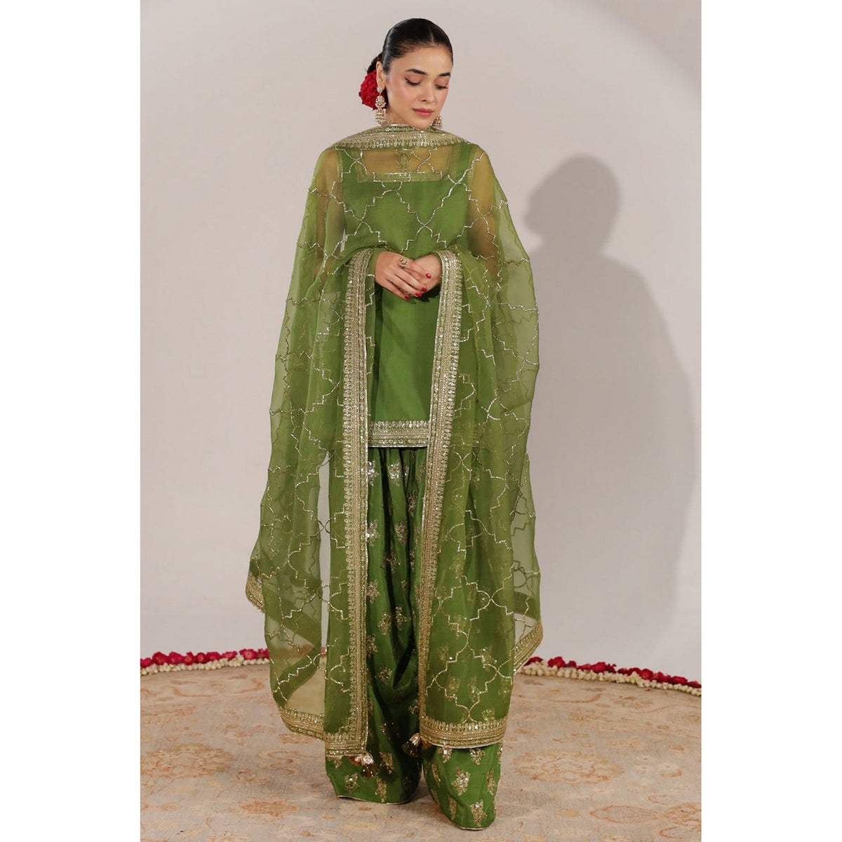 MATCHA GREEN OUTFIT | JHIL MIL | DYOT