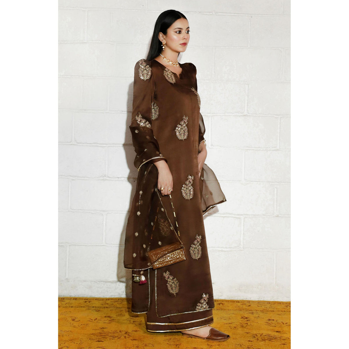 Brown Outfit | Shahana / Muskan' 24 | DYOT