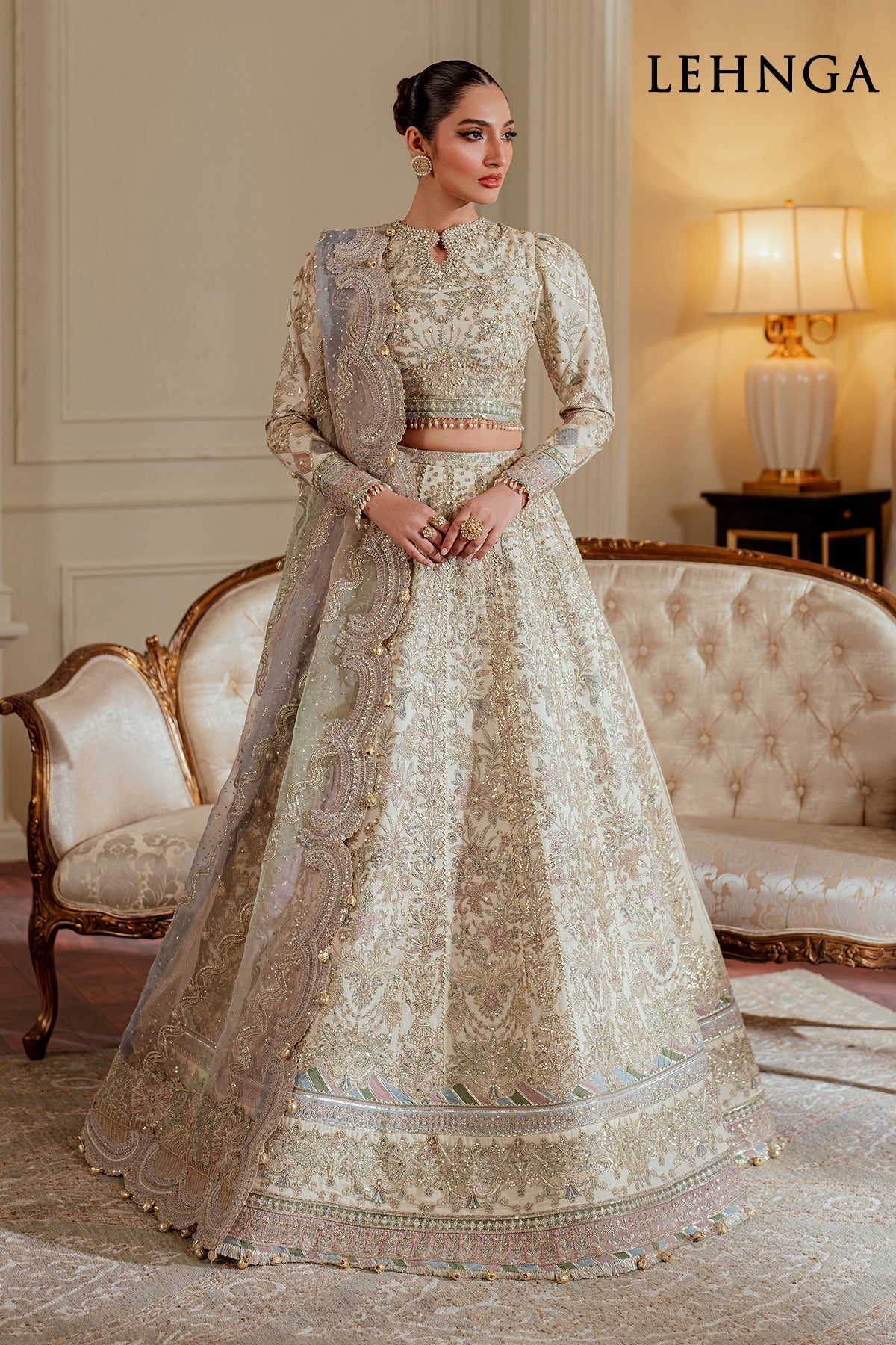 EMBROIDERED NET CH13-06