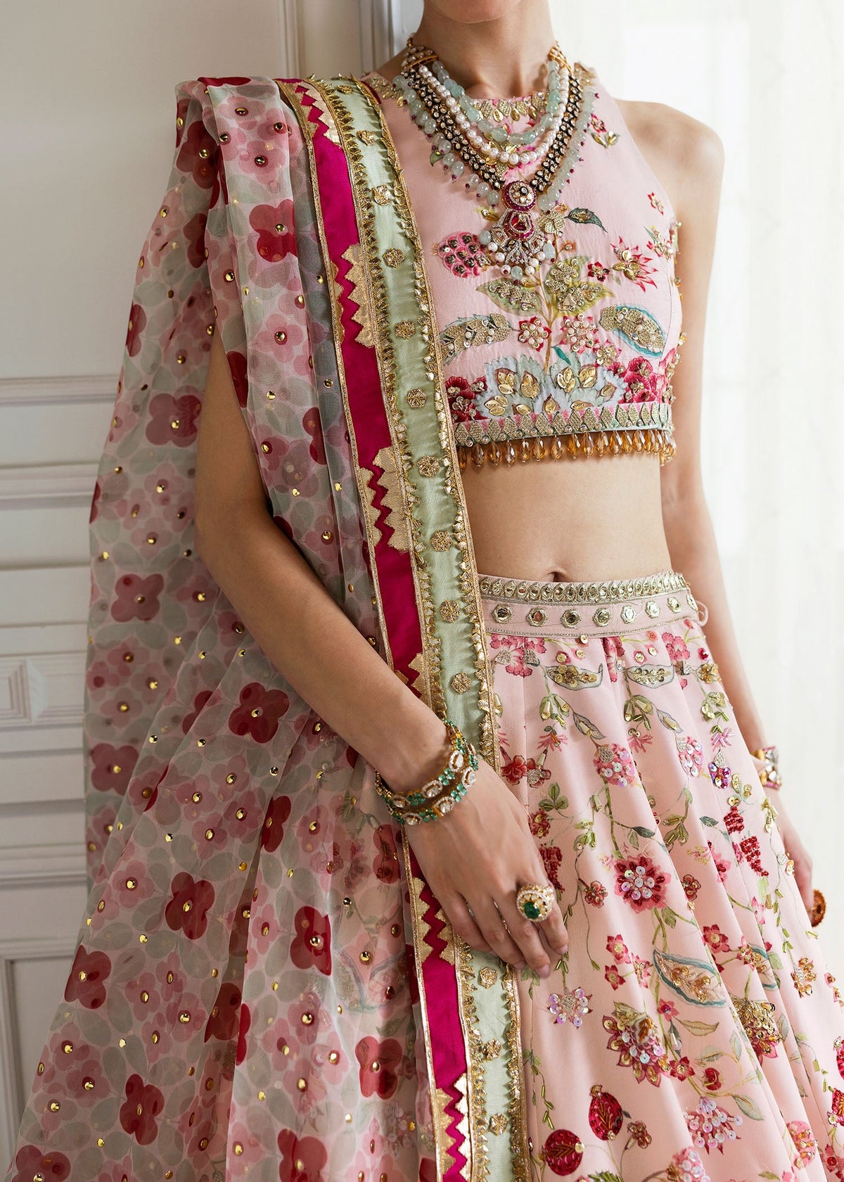 Chinoiserie Lehnga