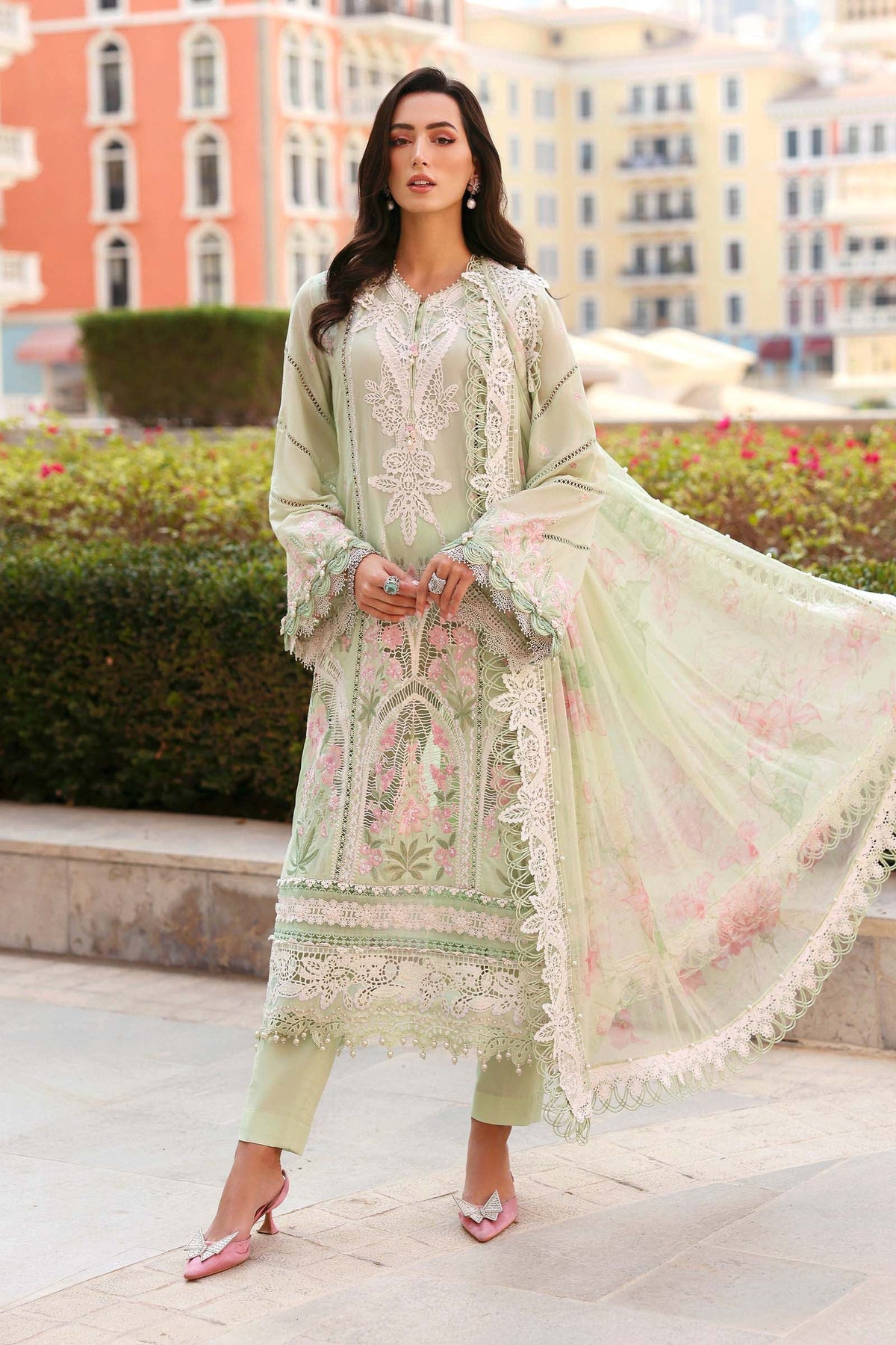 Embroidered Lawn Suit