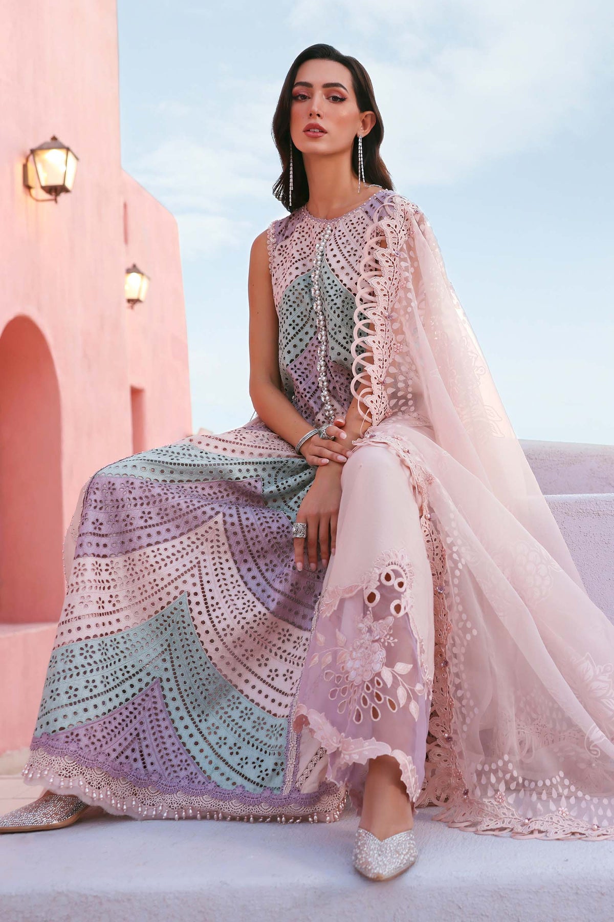 Embroidered Lawn Suit