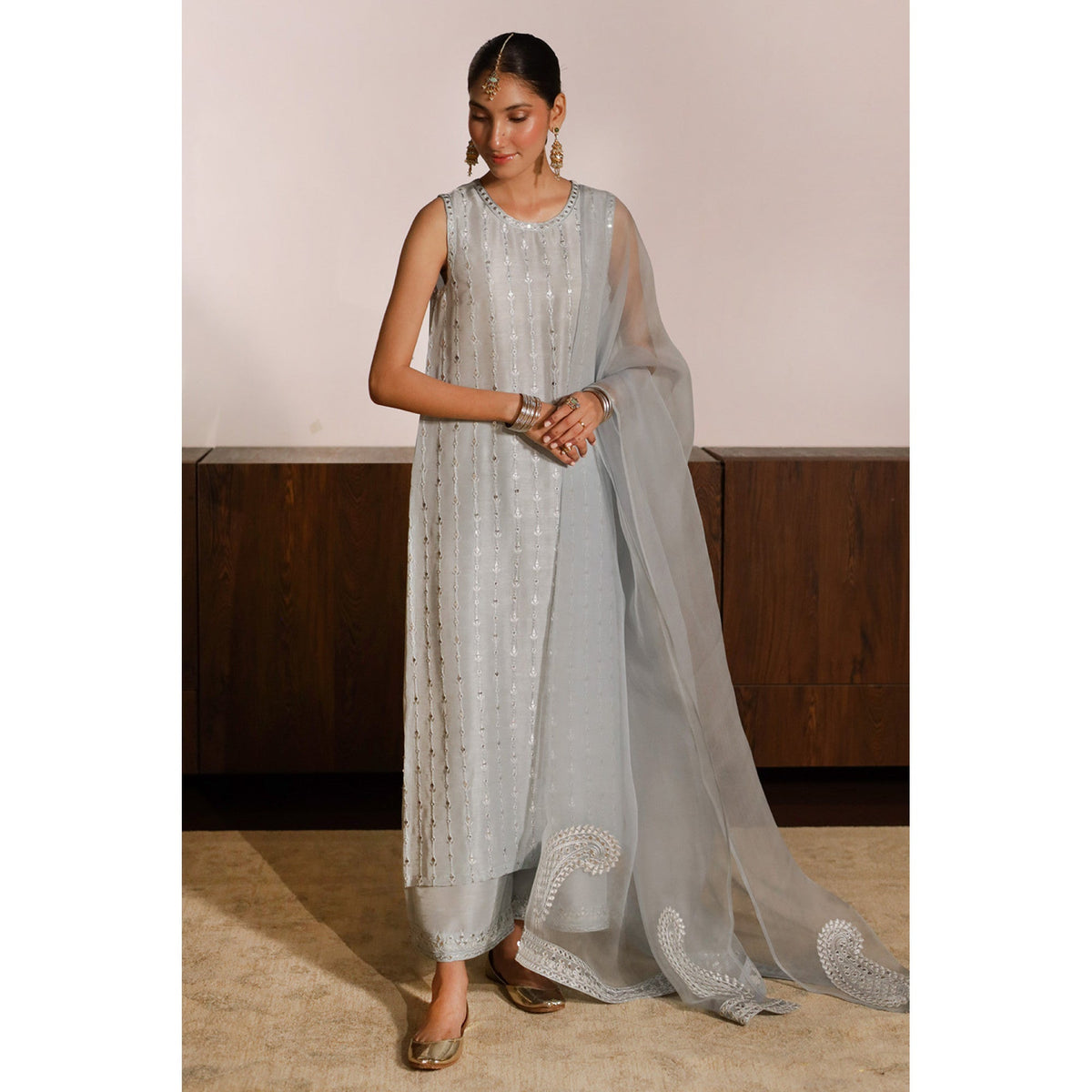 ICE BLUE OUTFIT | DYOT | Eid Festive' 25