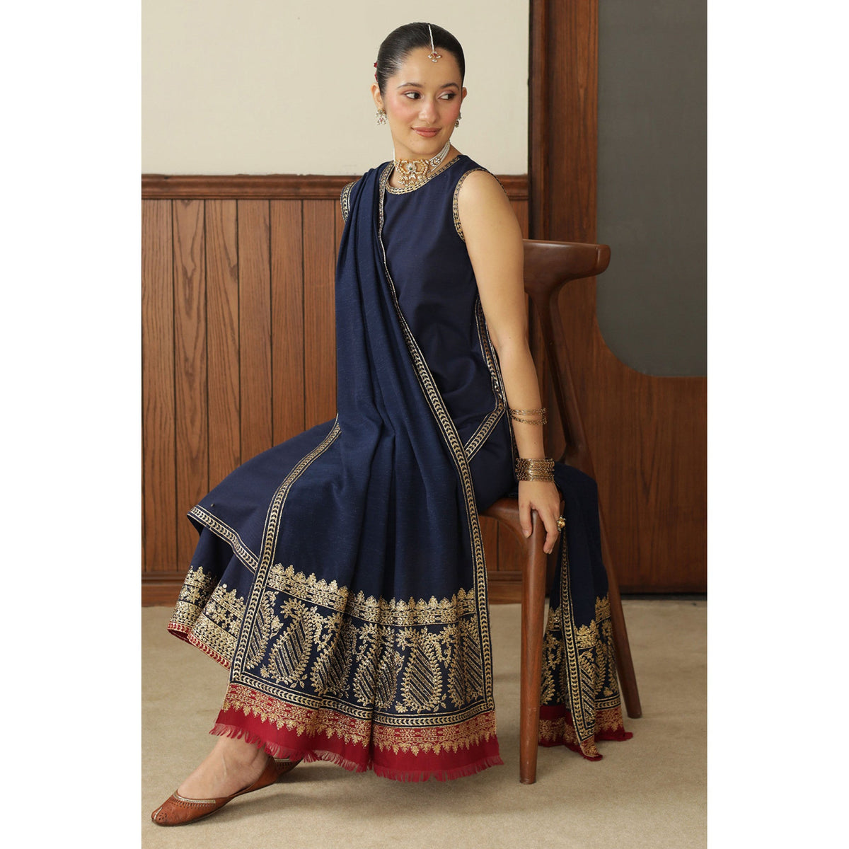 MYSTIC BLUE OUTFIT | BASHAASH’25 | DYOT