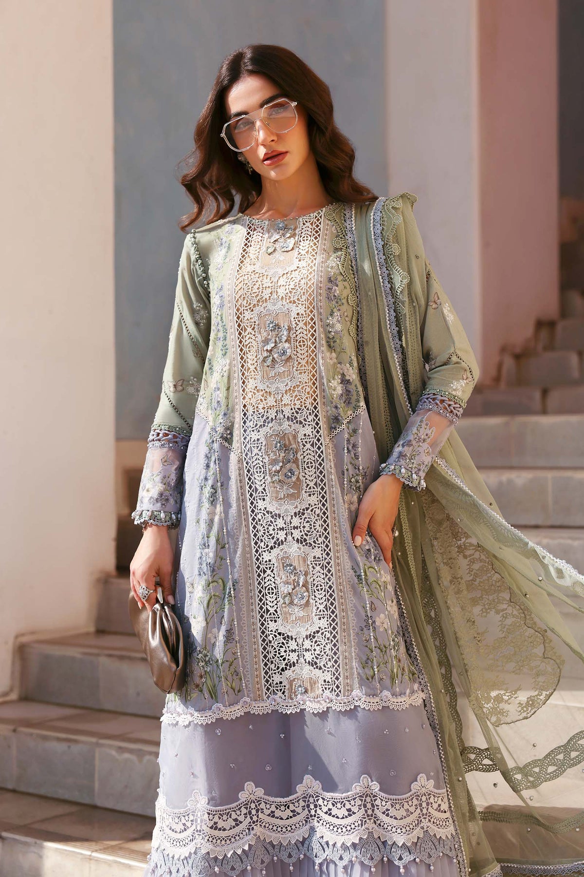 Embroidered Lawn Suit