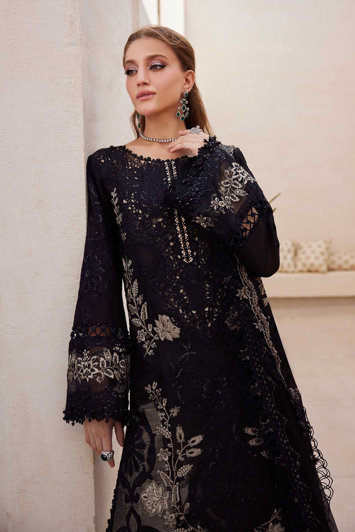 3 Piece Embroidered Paper Cotton Suit | EID LAWN-25-03