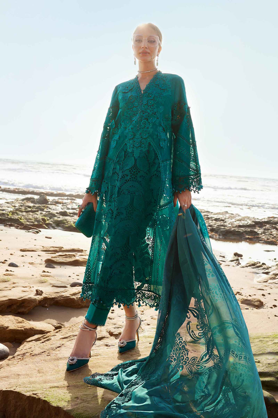 3 Piece Embroidered Lawn Suit | EID LAWN-25-05