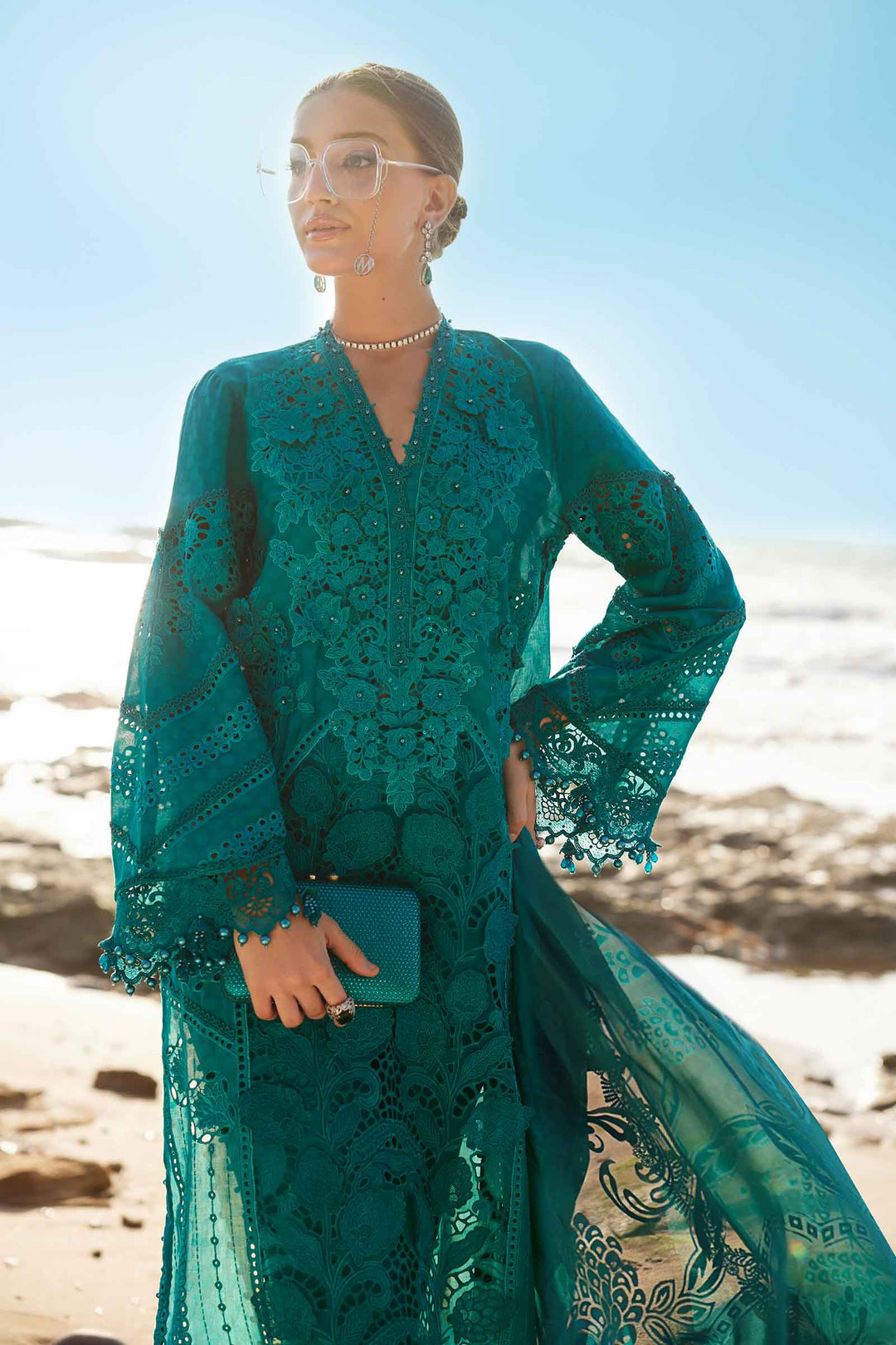 3 Piece Embroidered Lawn Suit | EID LAWN-25-05