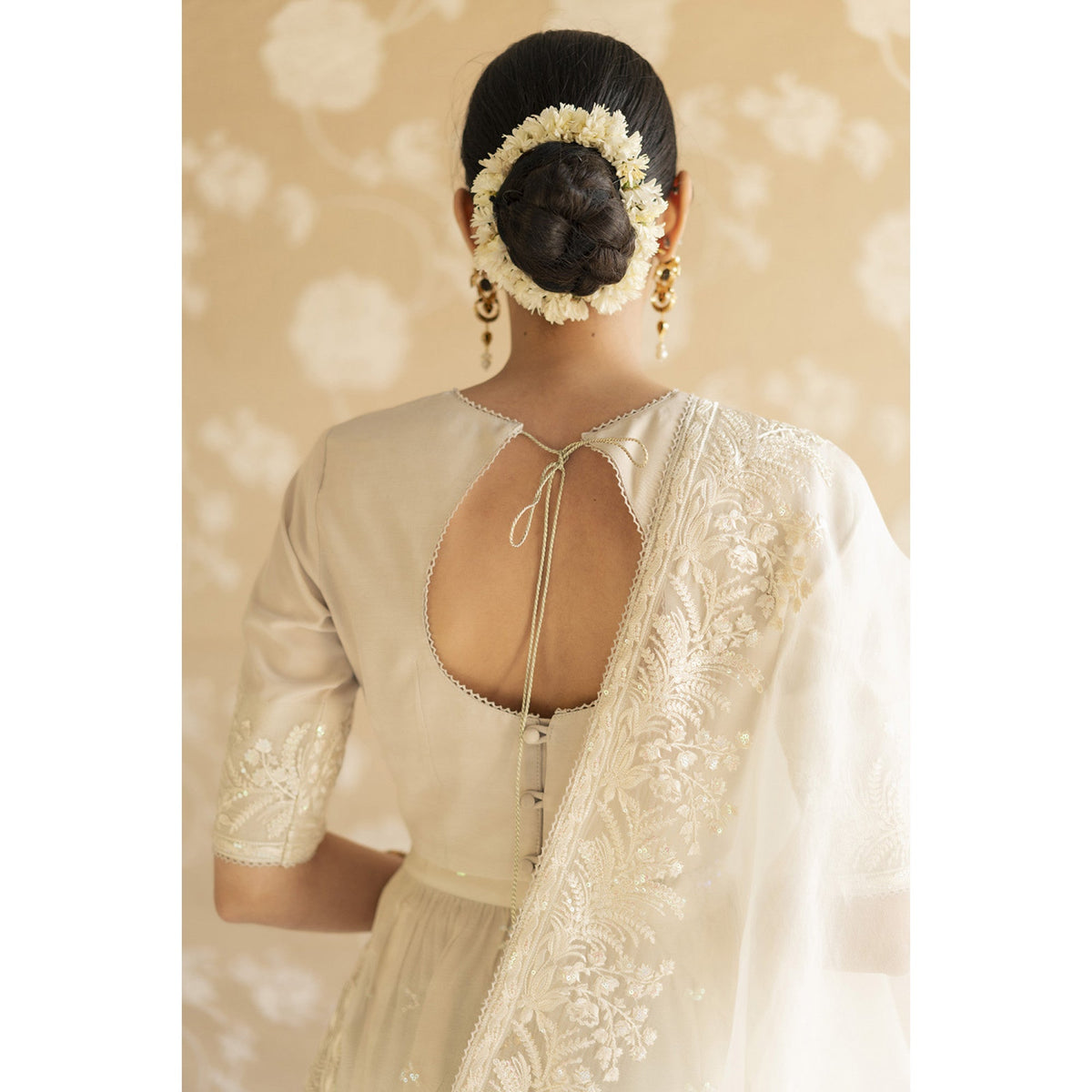 IVORY SAREE | NARGIS | DYOT