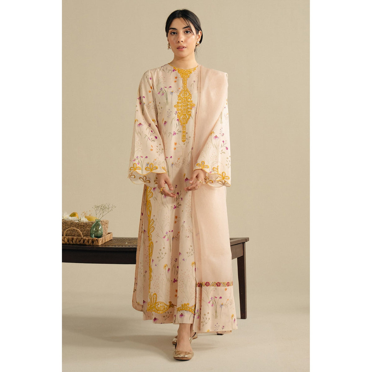 CORAL BLOSSOM OUTFIT | DYOT | Monsoon' 25
