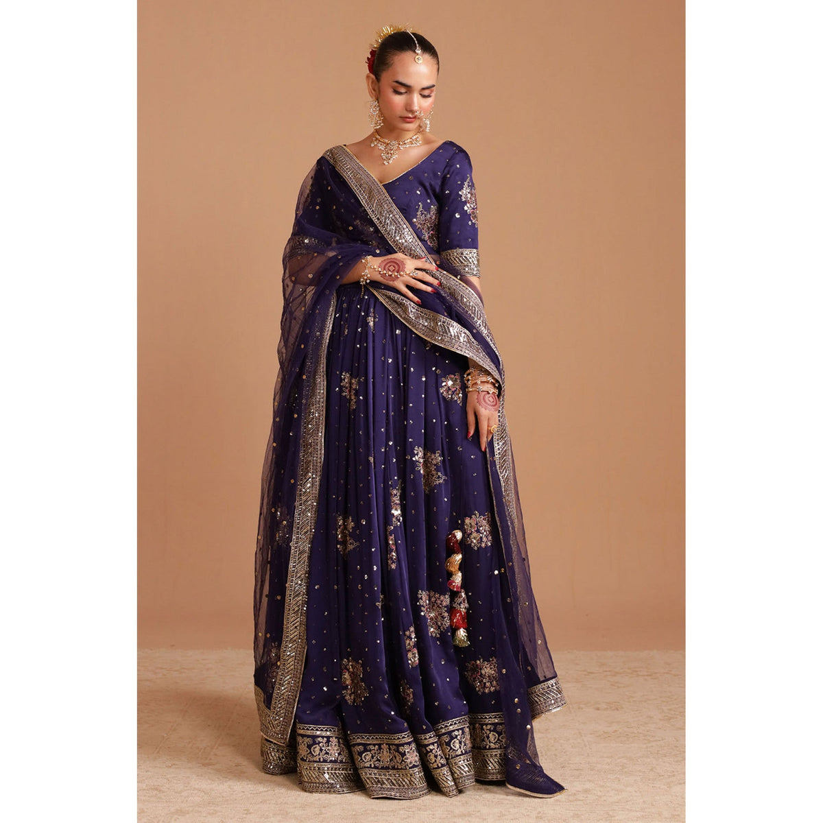 DEEP VIOLET OUTFIT | CHAM CHAM '25 | DYOT