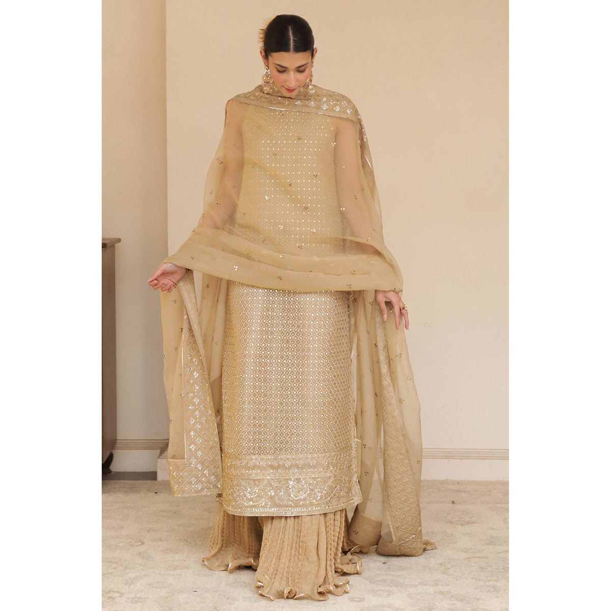 DUST GOLD OUTFIT | DYOT | Sheesham' 24