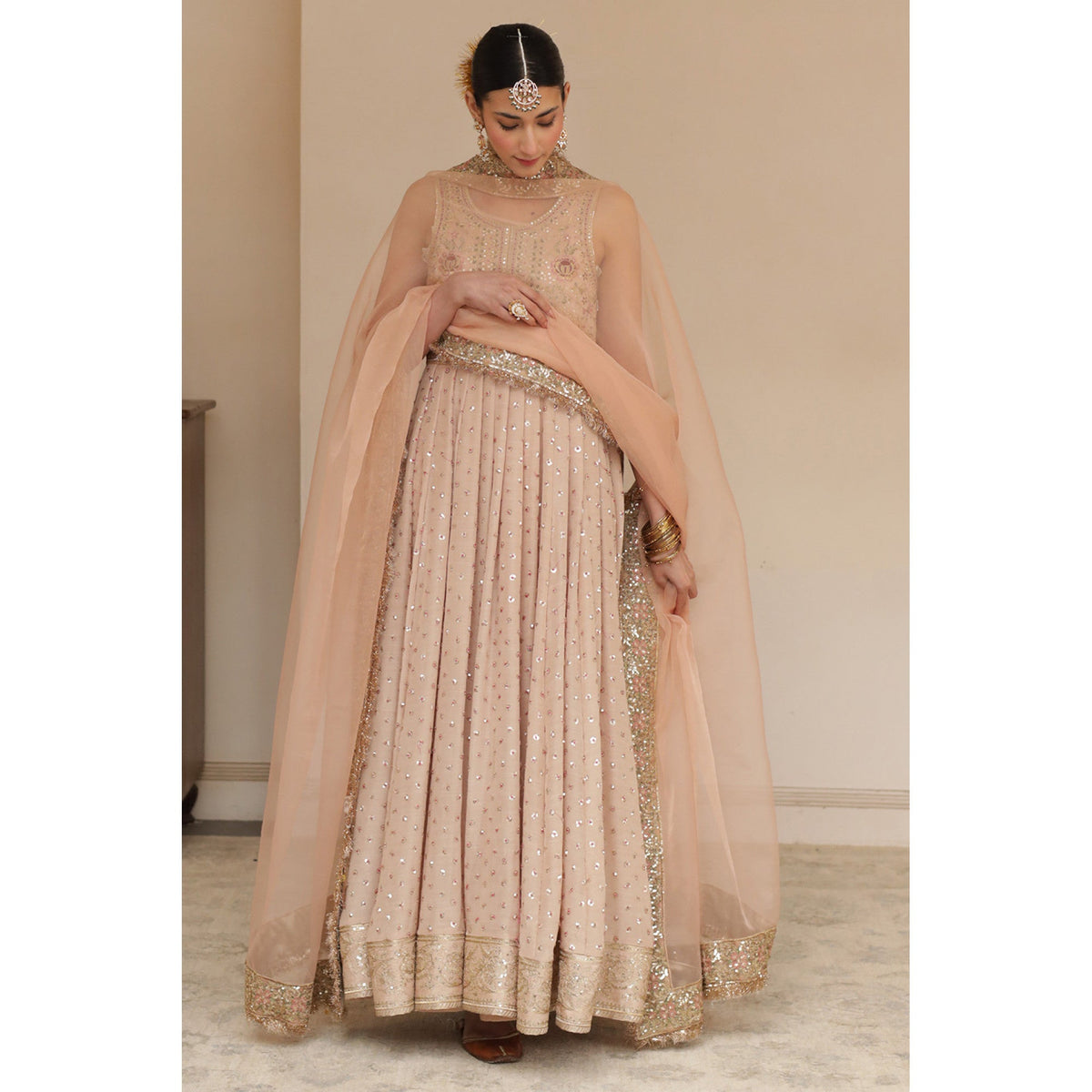BEIGE PINK OUTFIT | DYOT | Sheesham' 24